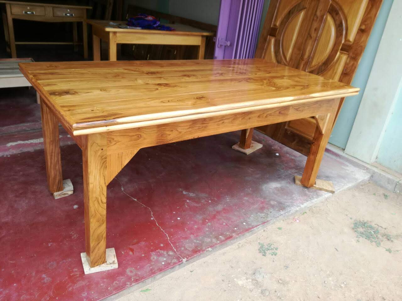 Handcrafted solid hardwood timber dining furniture